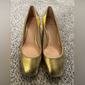 J.Crew $199 Leather Celia Pumps